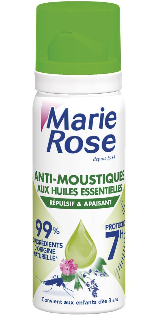 Marie Rose - Anti moustiques 2 en 1 répulsif apaisant (100 ml)
