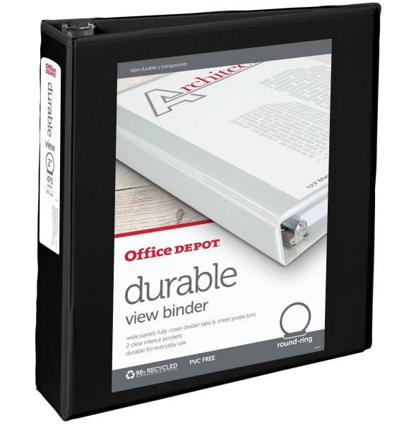 Office Depot Durable View 3-ring Binder