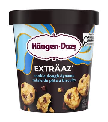 Häagen-dazs exträaz crème glacée - exträaz ice cream (rafale de pâte à biscuits)
