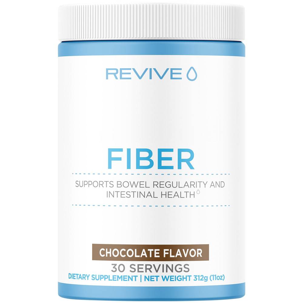 Fiber Powder - Supports Regularity & Intestinal Health - Chocolate (11 Oz. / 30 Servings)