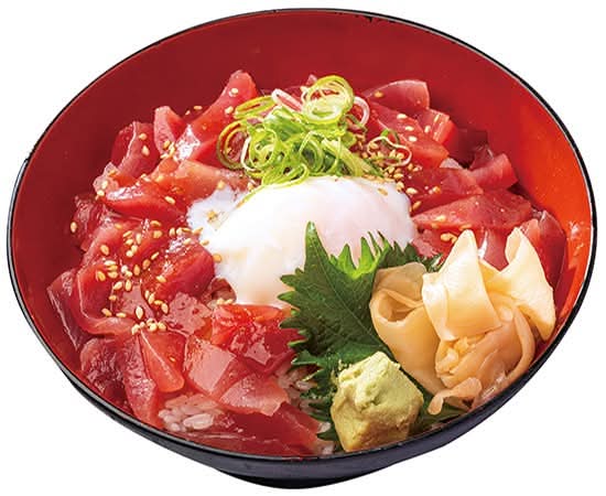まぐろユッケ丼【温玉】
