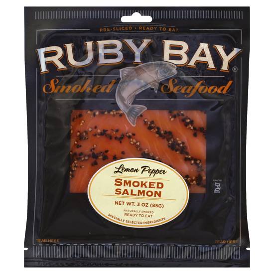 Ruby Bay Smoked Salmon Seafood (lemon pepper)