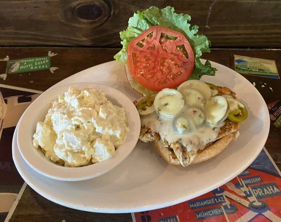 Order Cajun Style Chicken Sandwich food online from Lindburgers store, Jupiter on bringmethat.com