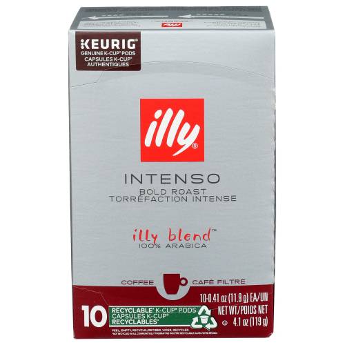 Illy Coffee Dark Roast K Cup