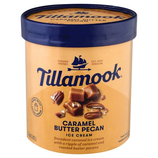Tillamook Caramel Butter Pecan Ice Cream