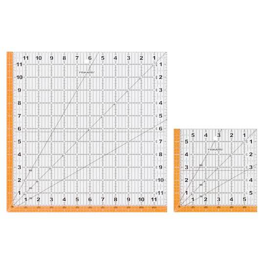 Fiskars Square Acrylic Quilting Ruler Set