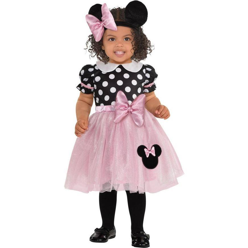 Baby Pink Minnie Mouse Costume - Disney - Size - 6-12M