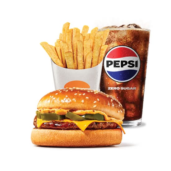 King Value Chilli Cheeseburger Meal