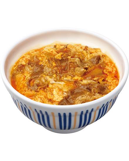 牛とじ丼 Gyu-Tojidon(Simmered Beef & Egg Rice Bowl)