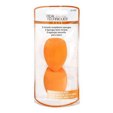 Real techniques éponge teint miracle real techniques (2 pièces) - miracle complexion sponges (2 units)