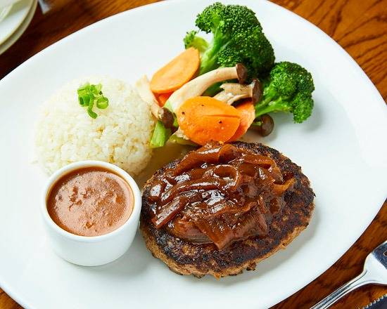 ハンバーグステーキ Hamburger Steak