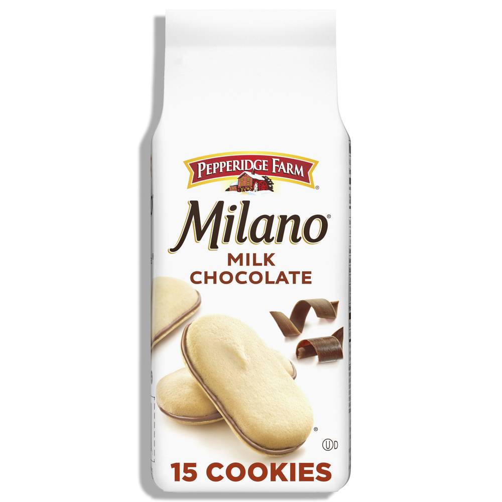 Pepperidge Farm Milano Milk Chocolate Distinctive Cookies (15 ct)