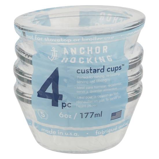 Anchor Hocking Custard Cups