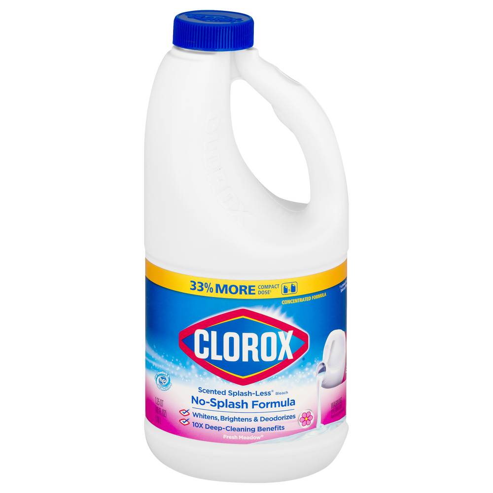 Clorox Scented Splash-Less Fresh Meadow Bleach (40 fl oz)