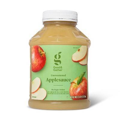 Good & Gather Unsweetened Applesauce Jar