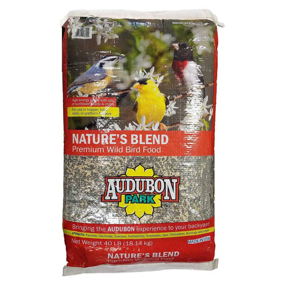 Nature's Blend Premium Wild Bird Food, 40 lbs