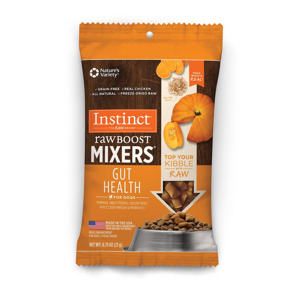 INSTINCT Raw Boost Mixers Gut Health Dog Food, Chicken (0.75 oz)