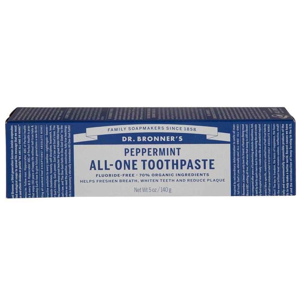 Flouride Free Toothpaste - Peppermint (5 Ounces)