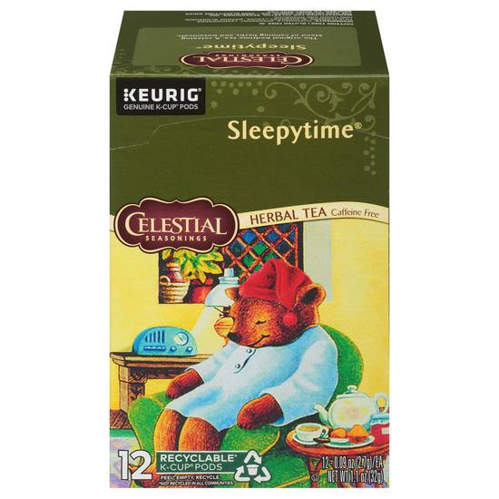 Celestial Seasonings Sleepytime Herbal Tea K-Cup Pods (12 ct, 0.09 oz)