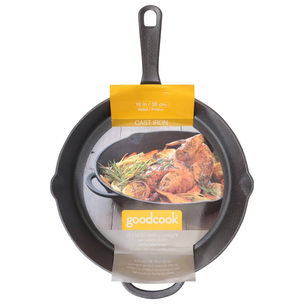 GoodCook Cast Iron Skillet