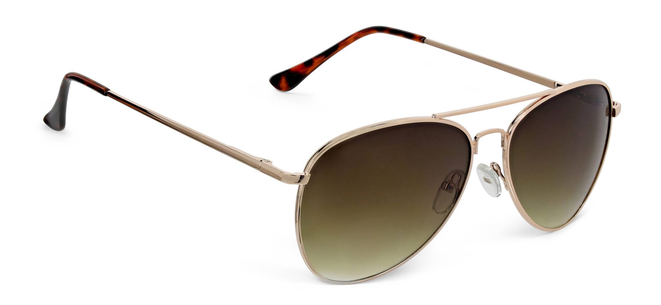 Hillman Adult Unisex Gold Steel Sunglasses | 1HE85901