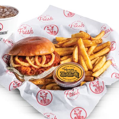 Hot Buffalo Sandwich Meal