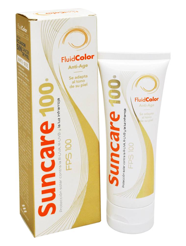 SUNCARE EMULSION FLUID COLOR FPS100 *60G