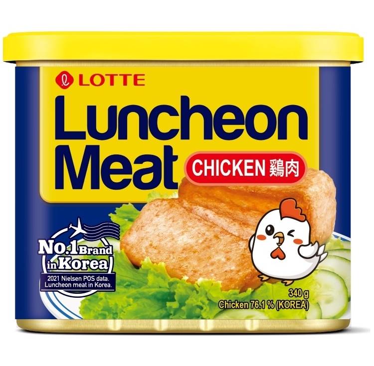 LOTTE雞肉午餐肉-原味(易開罐)#941769