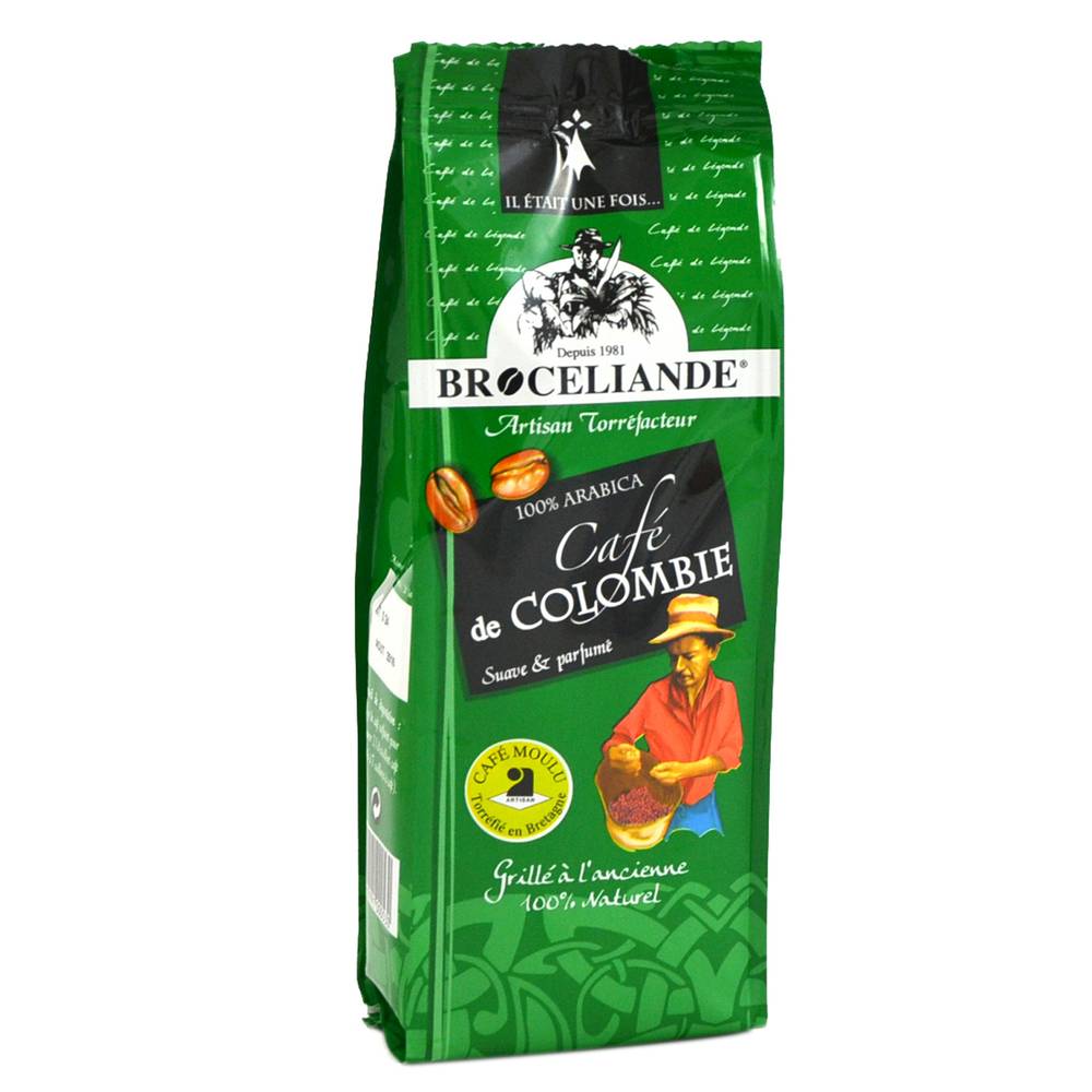 Torréfaction de Brocéliande - Café de colombie 100% arabica (250g)
