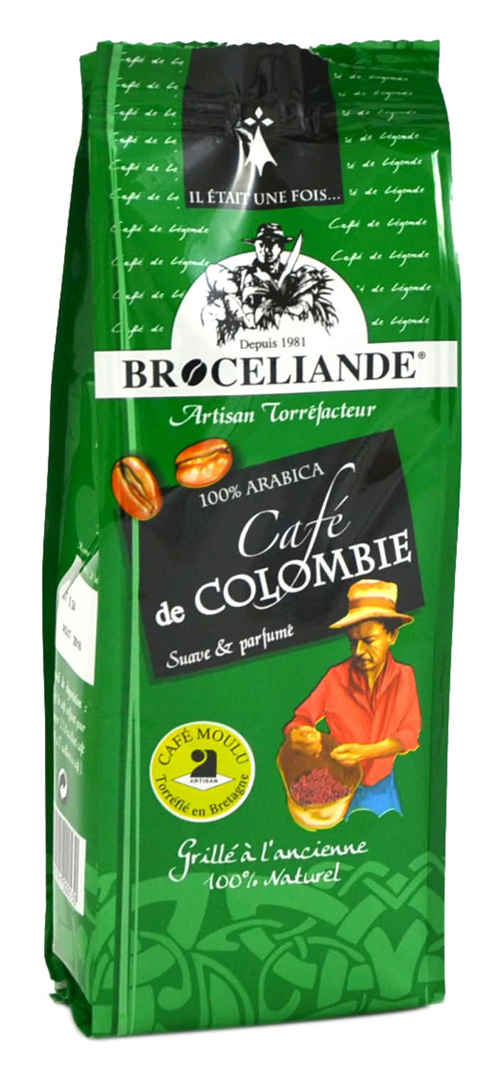Torréfaction de Brocéliande - Café de colombie 100% arabica (250g)
