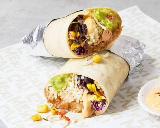 BBQ Jackfruit Burrito