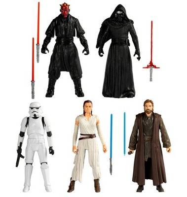 Star Wars Galactic Good Vs Evil Action Figure Set, 6" (5 ct)
