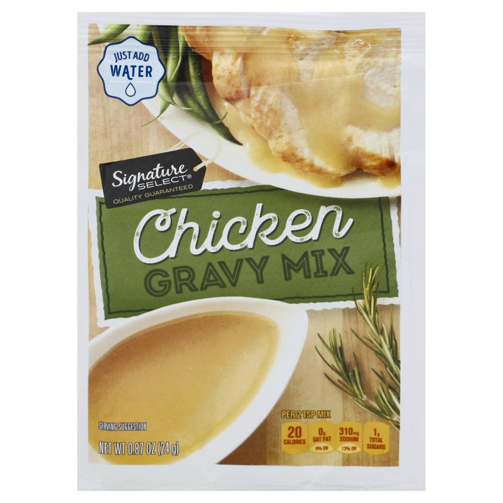 Signature Select Chicken Gravy Mix (0.9 oz)