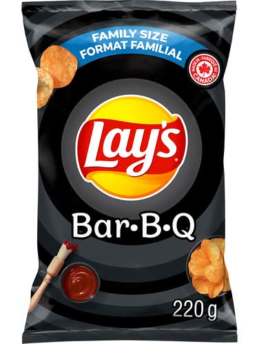 Lay's Potato Chips, Bbq (220 g)