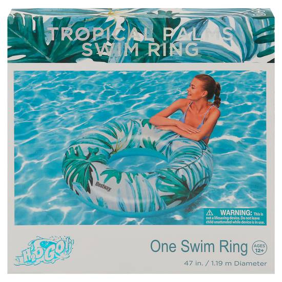 H2o Go! 47 Inches Tropical Palms Swim Ring (1 swim ring)