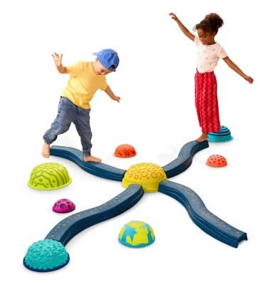 B. toys Planet Hopper Balance Beams Toy Set 2+ Year (16 ct)