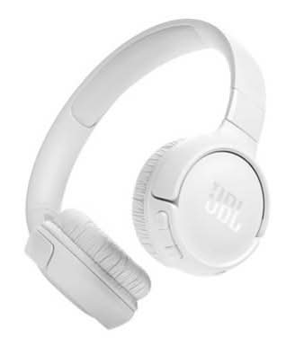 JBL Tune 520 Bt Bluetooth Wireless on Ear Headphones, White