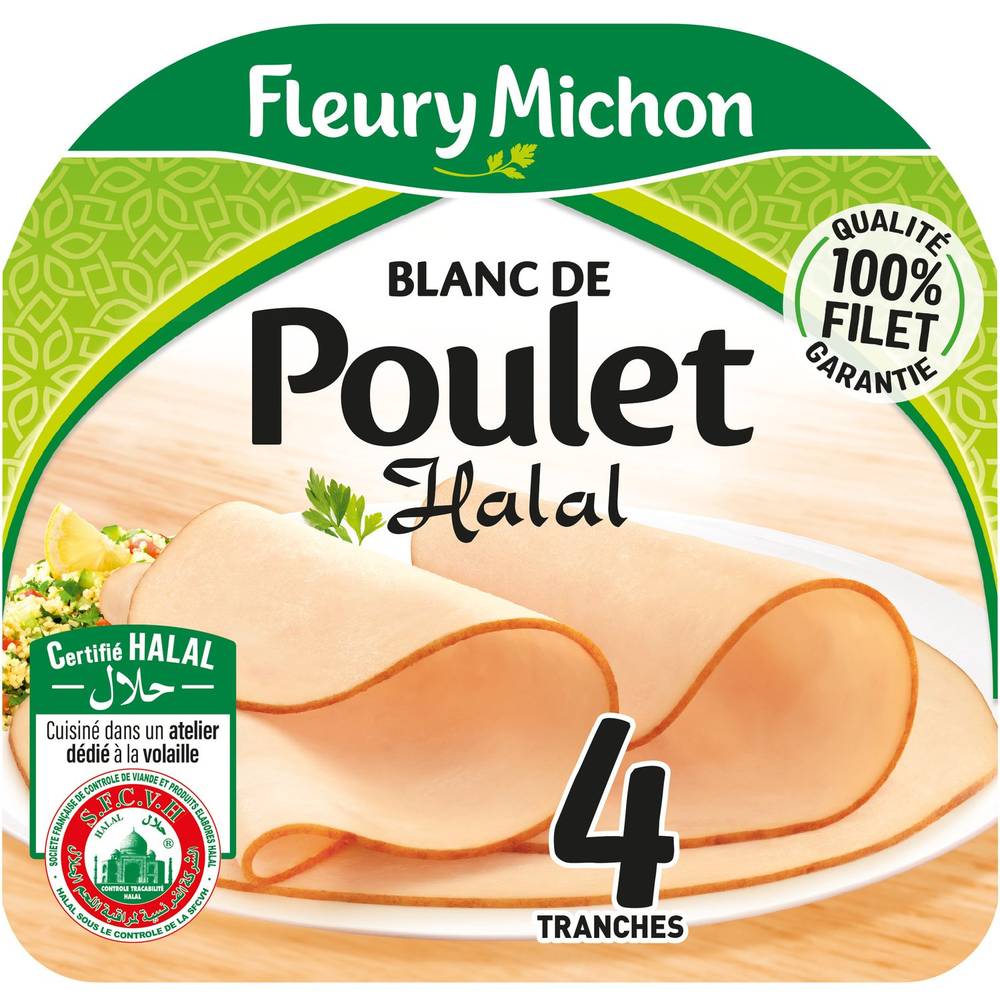 Fleury Michon - Blanc de poulet halal (4)