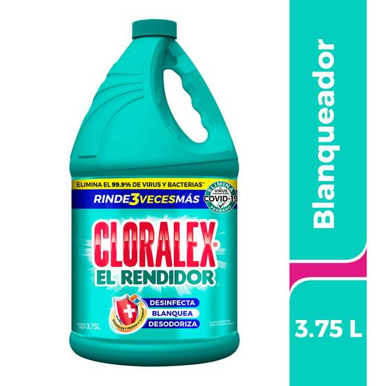 Cloralex blanqueador líquido el rendidor