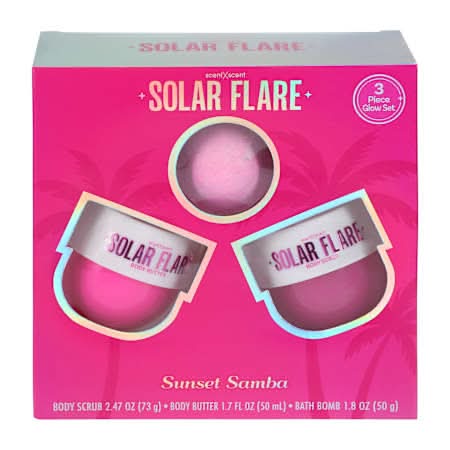 Solar Flare Sunset Samba Glow 3-Set Sunset Samba