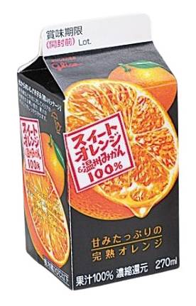 グリコ スイートオレンジ&みかん 270ml