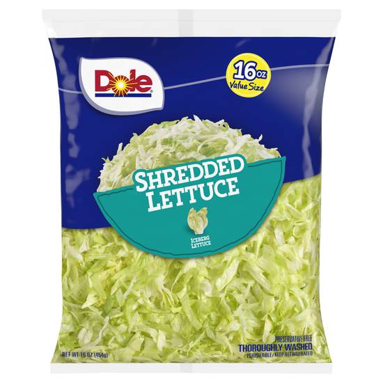 Dole Shredded Lettuce (16 oz)