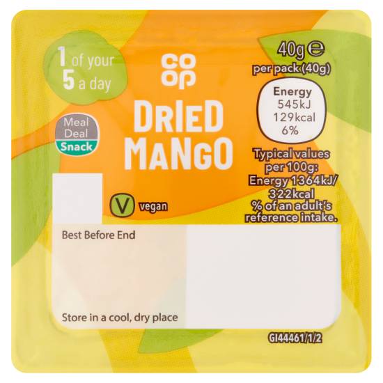 Co-Op Dried Mango (40g)