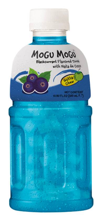 Mogu Mogu Nata De Coco Blackcurrant Flavour Drink (320ml)