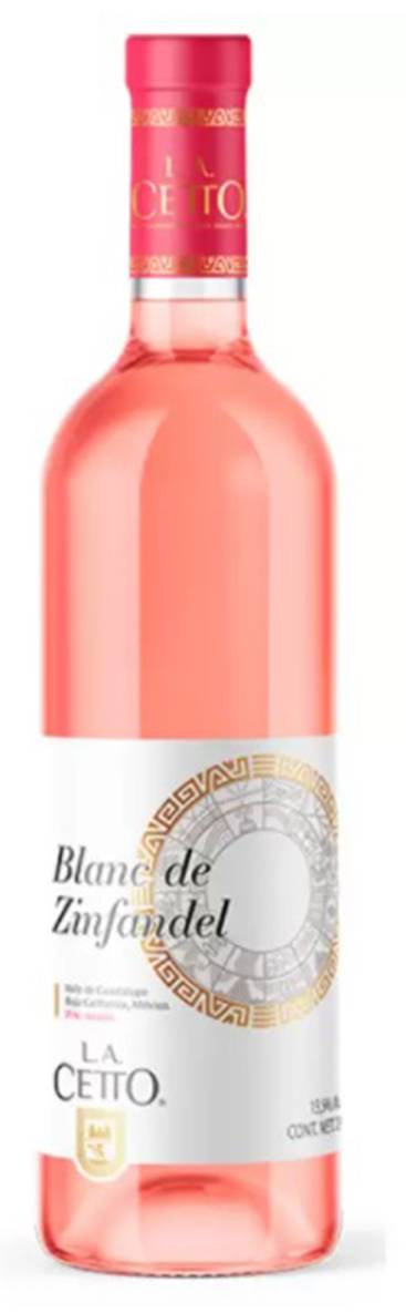 L.A. Cetto · Vino rosado blanc de zinfandel (750 ml)