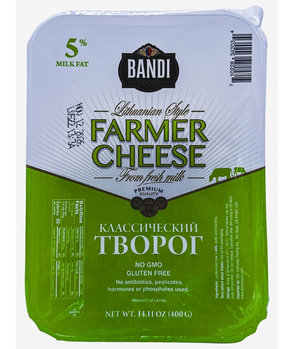 Lithuanian Style Farmer Cheese