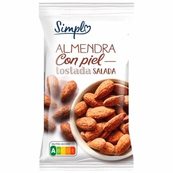 Almendra tostada Simpl 200 g.