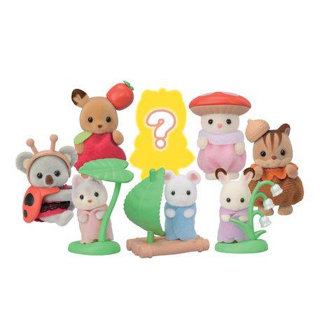Calico Critters Baby Forest Costume Series Blind Bag, Surprise Set Including Doll Figure and Accessory