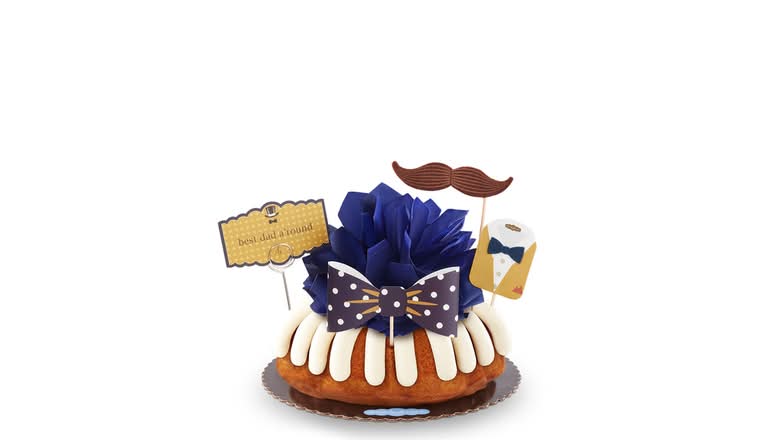 Best Dad A'round  8" Decorated Bundt Cake
