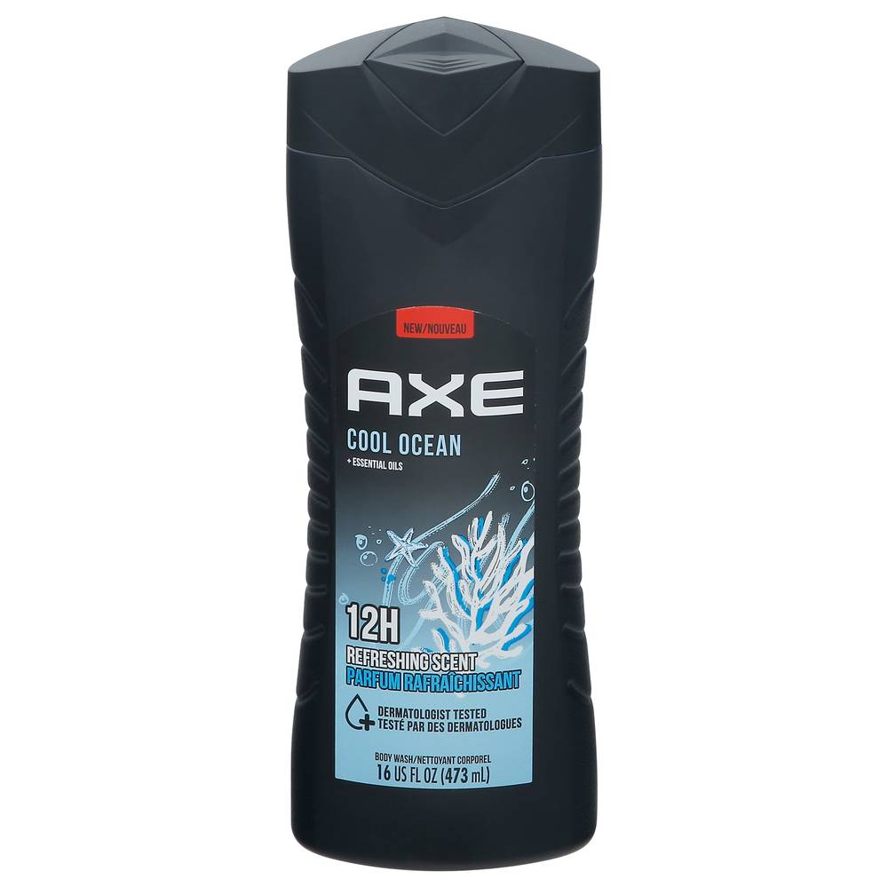 Axe 12h Cool Ocean Body Wash